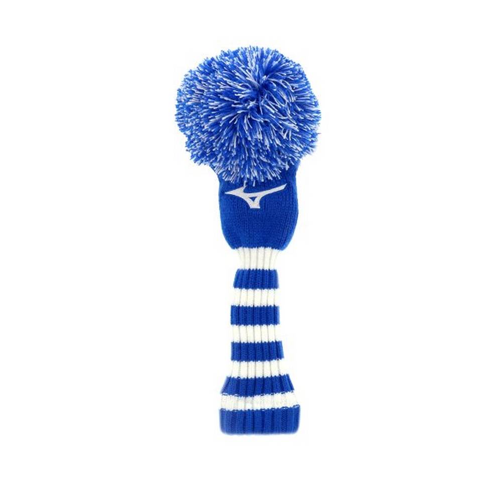 Damske Pokrývka hlavy Mizuno Knit Pom Hybrid Modre/Biele Vypredaj EVCR72056